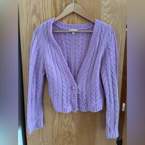 For Love And Lemons Cable Knit Cardigan